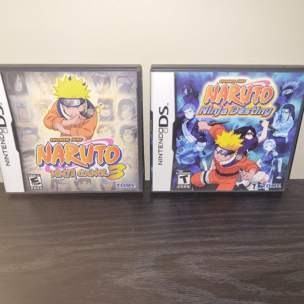 Nintendo DS Naruto Bundle (Ninja Council 3 & Ninja Destiny)
